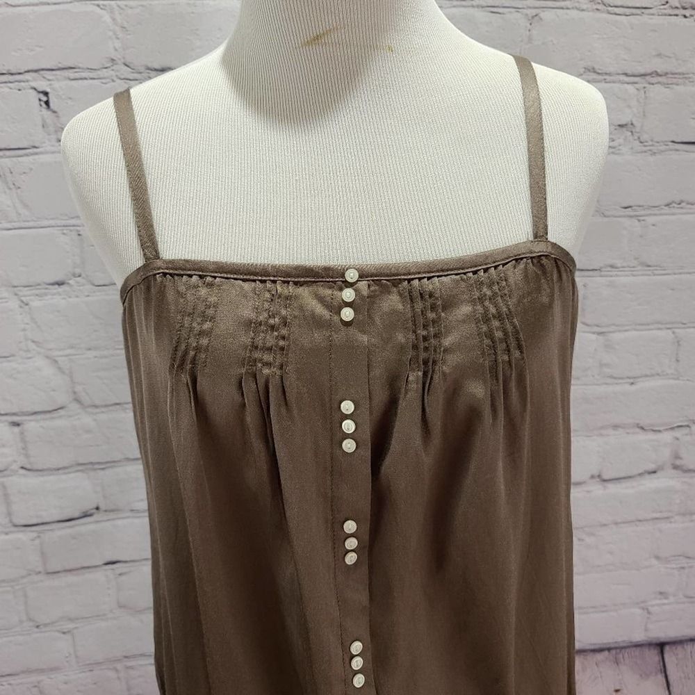 GAP brown spaghetti straped tank top - Picture 10 of 14